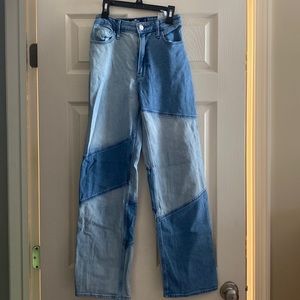 Hollister Patch Work Jeans